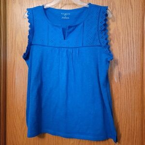 Talbots Eyelet Tank